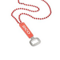 Red Bottle Opener Beads